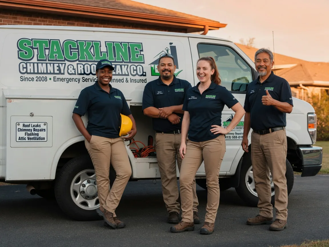 Chimney flashing repair company in Booneville, AR